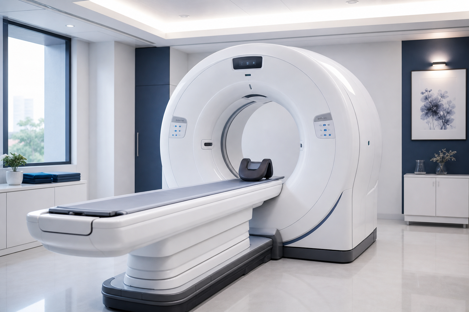 Modern CT Scan suite
